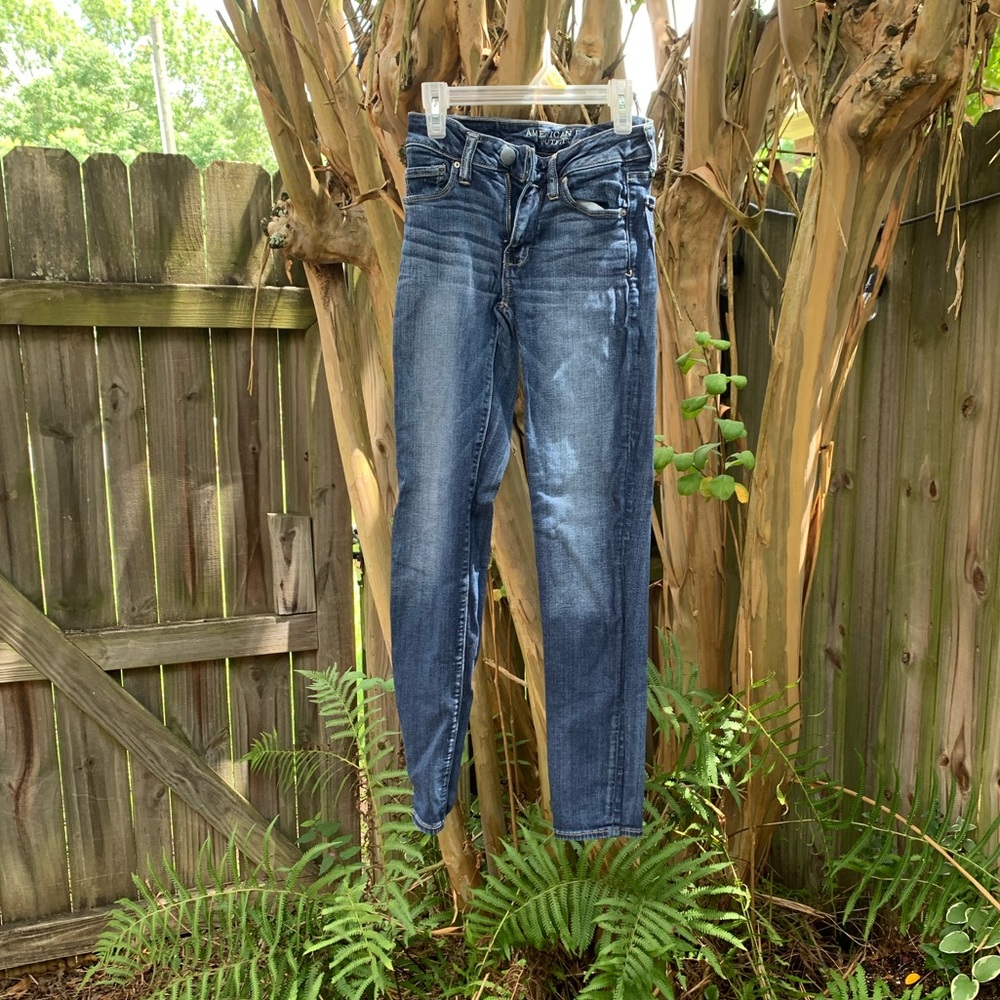 American Eagle Outfitters. Super Super Stretch. Skinny. 0